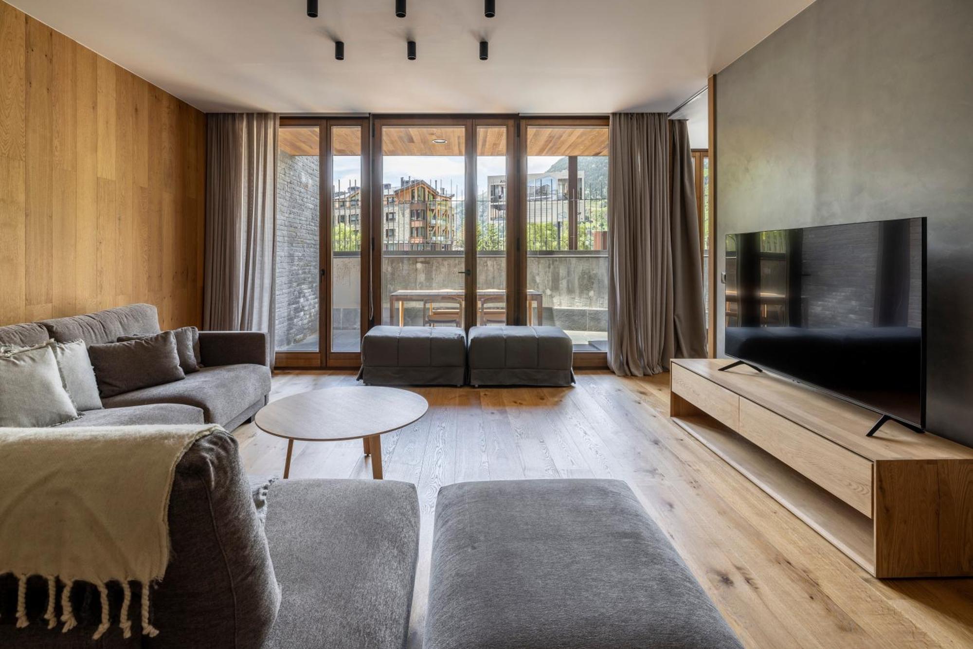 Un Diamante De Montana L A Pie De Pistas De Esqui - Gimnasio - Sauna - Piscina L 8pax L By Bonesvacances Apartamento El Tarter