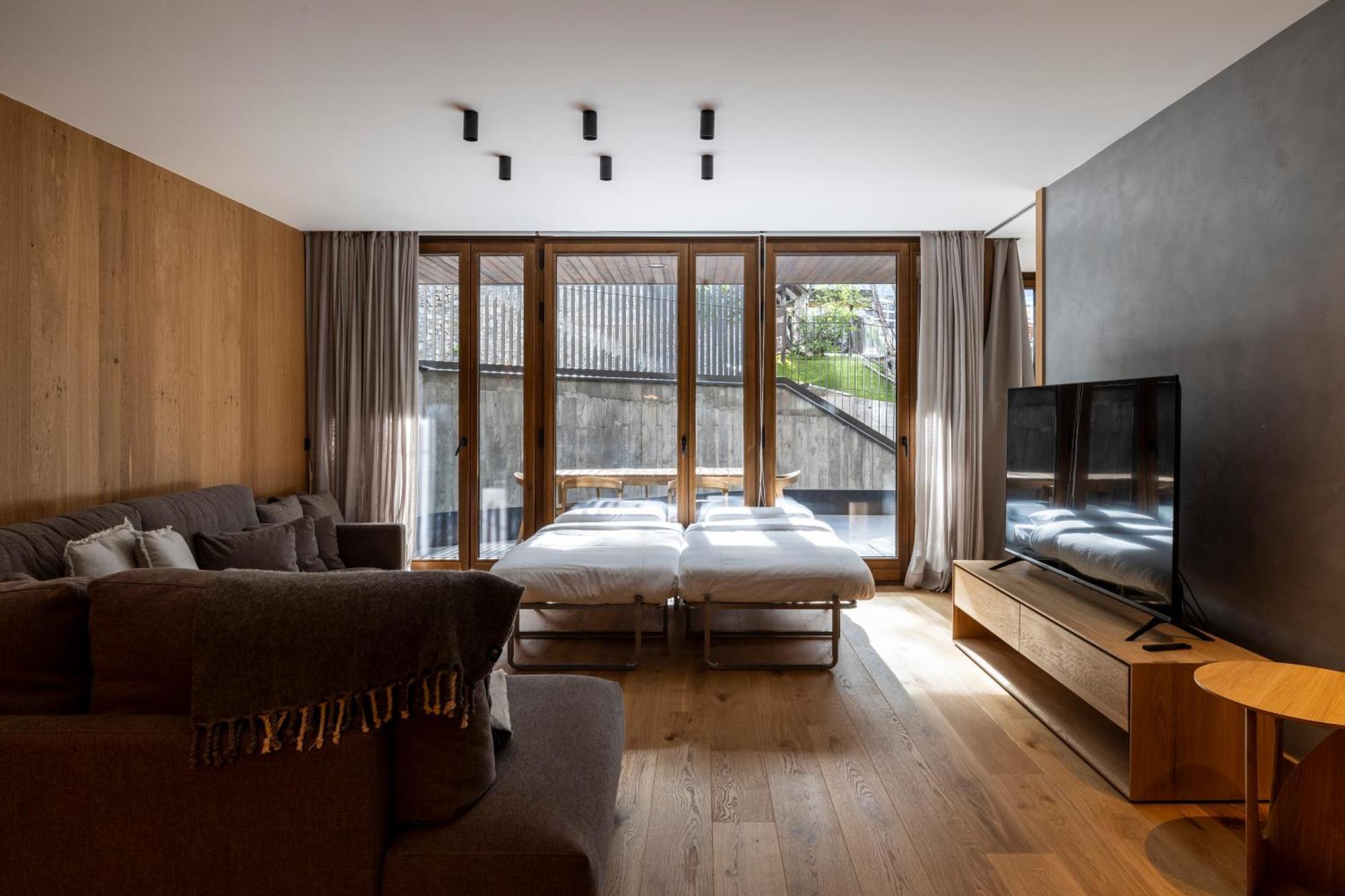 Un Diamante De Montana L A Pie De Pistas - Gimnasio - Sauna - Piscina L 8pax L By Bonesvacances Apartamento El Tarter