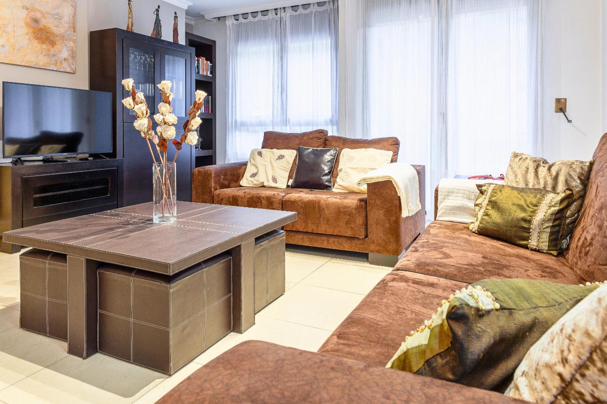 Apartment Gran Balcon Con Vistas I Amplio 3 Hab Cerca I Andbnb